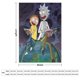 thumbnail image 2 of Manta de Rick & Morty, de varios tamaños, súper suave, de tela con superficie vertical, acogedora y cálida, adecuada para cama, sofá, camping, viajes, para todas las estaciones, ligera y compacta, 30, 2 of 8