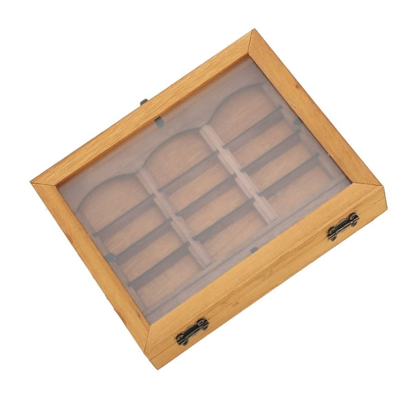 Miniature Book Box Display Case Cabinet, Anxiety Relief Books Shaking Bookshelf Reduce Stress 196 Folded Books Creativity for Cafes