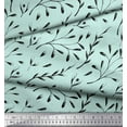 thumbnail image 3 of Soimoi Green Cotton Duck Fabric European Seeds Leaves Decor Fabric Printed Yard 44 Inch Wide, 3 of 3