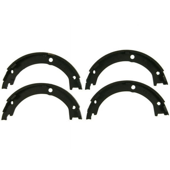 Rear Brake Shoe Set - Compatible with 2009 - 2017 Chevy Traverse 2010 2011 2012 2013 2014 2015 2016