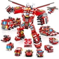 thumbnail image 1 of Kit de construcción de robots Panigkids 836 piezas STEM 35 en 1 para mayores de 6 años, 1 of 9