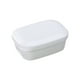 thumbnail image 1 of Jabonera portátil impermeable con tapa y escurridor ranurado, ligera, con tapa, ideal para baño, ducha, hogar, exteriores y viajes (blanco), 1 of 6