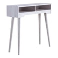 thumbnail image 3 of Furniture of America Keller 2-Shelf Console Table, White, 3 of 7