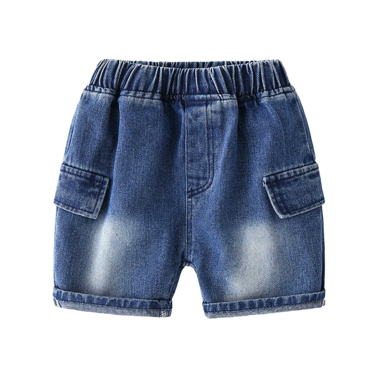 Boys denim cargo shorts sale