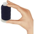 thumbnail image 6 of The Beadsmith Pure Silk Cord – Navy Blue, Size F (0.348 mm), 140 Yards (420 ft), 1/2 oz Spool, 6 of 8