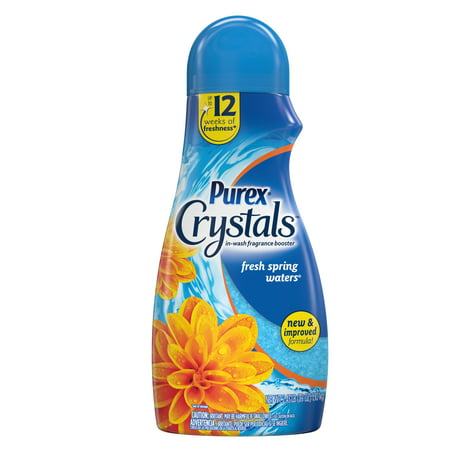 Purex Crystals In-Wash Fragrance and Scent Booster, Fresh Spring Waters, 39 (Best Cold Water Laundry Detergent)