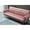 Rose, variant on Kingway Furniture Jeffery Velvet Convertible Sofa in Rose