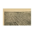 thumbnail image 3 of Historic Panoramic View - Winston Salem North Carolina - Ruger 1891 - 23 x 38.05 - Vintage Wall Art, 3 of 5