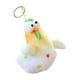 thumbnail image 3 of Lindo llavero con colgante de animal, suave adorno de animal de dibujos animados, muñeco de peluche Amarillo, 3 of 9