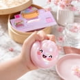thumbnail image 4 of Dumpling Squishy Cute Soft Dumplings Stress Balls Anxiety Relief Sensory Toy Desk Display Stress Relief (Random color), 4 of 5