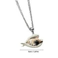 Pet Necklace Sleeping Dog Necklace Cute Angel Necklace Personality