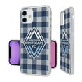 thumbnail image 6 of Vancouver Whitecaps FC iPhone Plaid Design Clear Case, 6 of 7