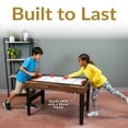 thumbnail image 6 of Sunnydaze 10-in-1 Multi-Game Table, Dark Wood Look, 6 of 12