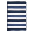 thumbnail image 1 of Colonial Mills PO59R060X060S 5 ft. Portico Striped Square Rug, Nautical, 1 of 1