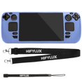 thumbnail image 2 of Game Console Protective Case Compatible with Steam Deck Soft Silicone Full Protection Game Player Cover Anti-Scratch Non-slip Game Machine Protector with Lanyard, 2 of 11