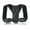 Black, variant on BESTSKY Back Brace Adjustable Posture Corrector for Women,Comfortable Shoulder Pain Relief,Breathable Support for Everyday Use,Grey,M