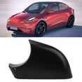 thumbnail image 2 of Tapa de cubierta inferior del espejo retrovisor BuyWeek del lado izquierdo del conductor para Tesla Model Y 2020 a 2023, 2 of 9
