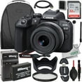 thumbnail image 1 of Ultimaxx Essential Bundle + Canon EOS R10 Mirrorless Camera with 18-45mm Lens + SanDisk 32GB Ultra Memory Card, Protective UV Filter, Replacement Battery & More (24pc Bundle), 1 of 10