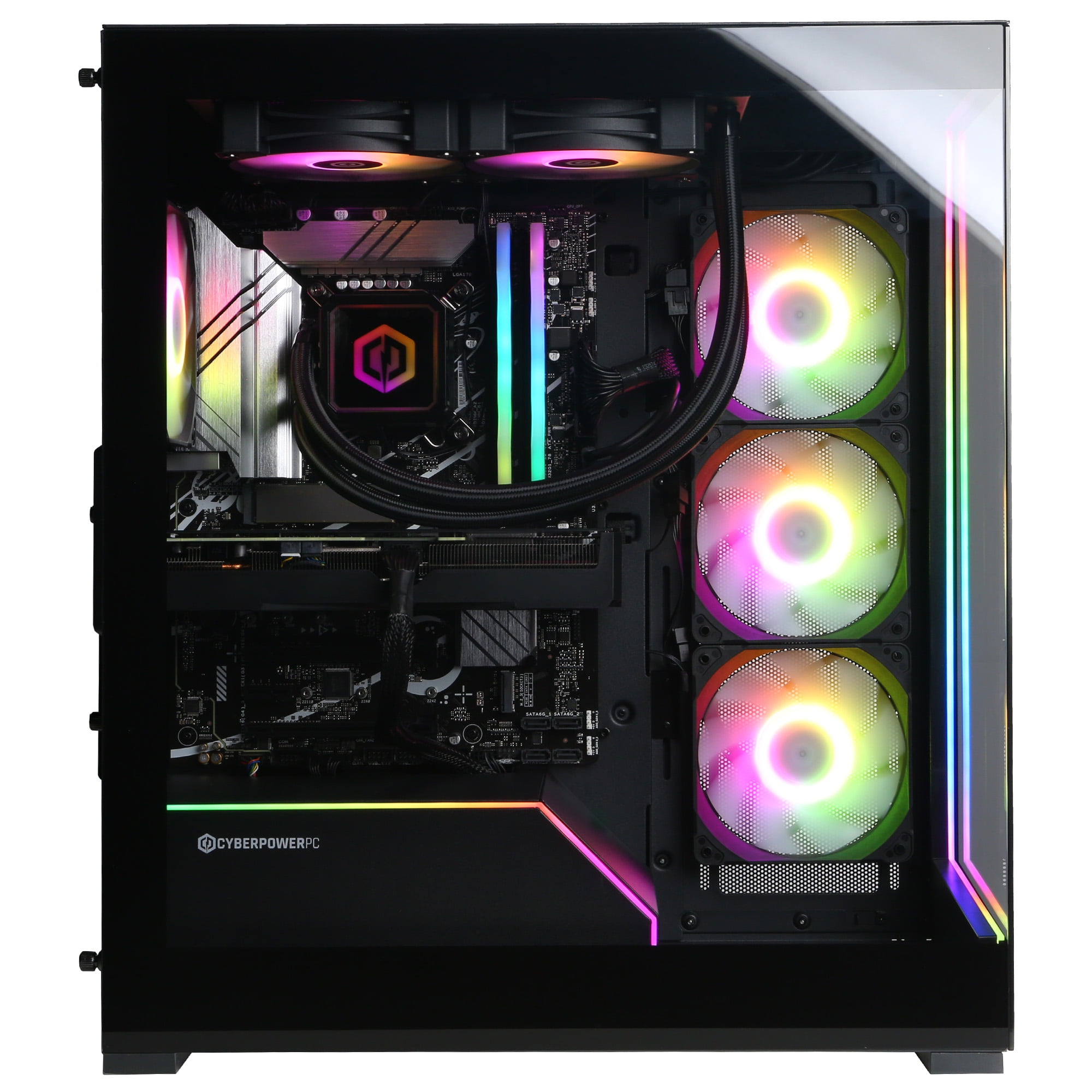 CyberPowerPC Gamer Supreme Gaming PC, Intel Core Ultra 7 265KF, NVIDIA GeForce RTX 5070 12GB, 32GB DDR5, 2TB SSD, SLC8960CPGV20 (Software Offer with Purchase)