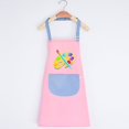 thumbnail image 1 of Delantal infantil impermeable y resistente al aceite, ropa estampada para pintar, ropa para niños de jardín de infantes, de edad media y grande, ropa para cubrir clases de pintura para bebés, 1 of 5