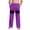 Purple, variant on Funny Face Joggers with Pockets - Soft Stretchy Boys Pants Purple Graphic Lounge Pants for Kids (Size 4-14),Size 12 T
