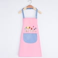 Delantal De Pintura Impermeable Para Niños – Manga Larga, PVC, Resistente A Manchas, Con Bolsillo, Para Arte Y Cocina
