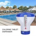 thumbnail image 3 of Floating Dispenser Chlorine With Thermometer, Dispenser Adjustable Chemical Floater For Indoor & Outdoor Swimming Pools Hot TubsScvvd, 3 of 3