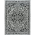 thumbnail image 3 of 5x8 Water Resistant, Indoor Outdoor Rugs for Patios, Front Door Entry, Entryway, Deck, Porch, Balcony | Outside Area Rug for Patio | Black, Medallion | Size: 5'3'' x 7'3'', 3 of 8