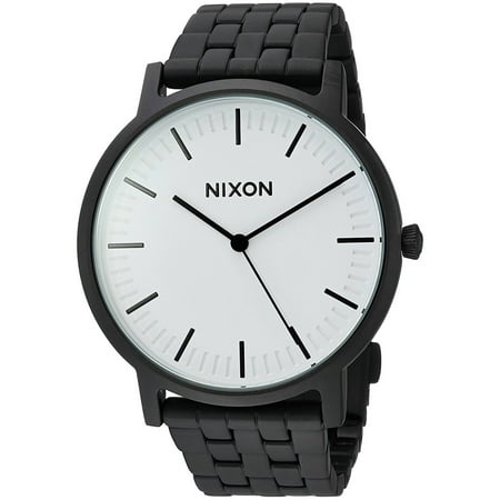 Nixon Porter Black Stainless Steel Men's Watch, A10572493