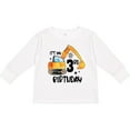thumbnail image 3 of Inktastic Construction Truck It's My 3rd Birthday Boys or Girls Long Sleeve Toddler T-Shirt, 3 of 5