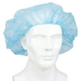 thumbnail image 3 of McKesson Bouffant Caps, Disposable Hairnets for Women or Men, Spun-Bonded Poly Non-Pleated Hair Cover for Medical Labs, Surgery, 21 in, 100 Count, 1 Pack, 3 of 3