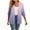 Pink Cardigan, variant on Htigea Womens Gradient Color Cardigan Casual Open Front 3/4 Sleeve Cardigans Tops Soft Drape Blouses Light Blue,S