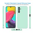 thumbnail image 2 of Cell Phone Cases for 6.6" Galaxy A14 5G, Liquid Silicone Gel Rubber Shockproof Case Ultra Thin fit Galaxy A14 5G Case Slim Matte Surface Cover for Samsung Galaxy A14 5G 2022 -Turquoise, 2 of 8