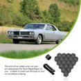 thumbnail image 3 of 20Pcs Car Wheel Nut Caps Auto Hub Screw Cover Thread Design Dust-Proof Bolt Rims Exterior Decoration High Fixation with a Clip 17mm Gary, 3 of 7