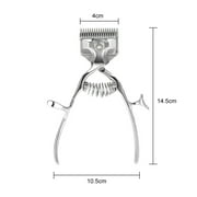 Barber Tools Hand Hair Clippers Manual Metal Portable Trimmer Cutter Super Silence for Adult Baby and Pet