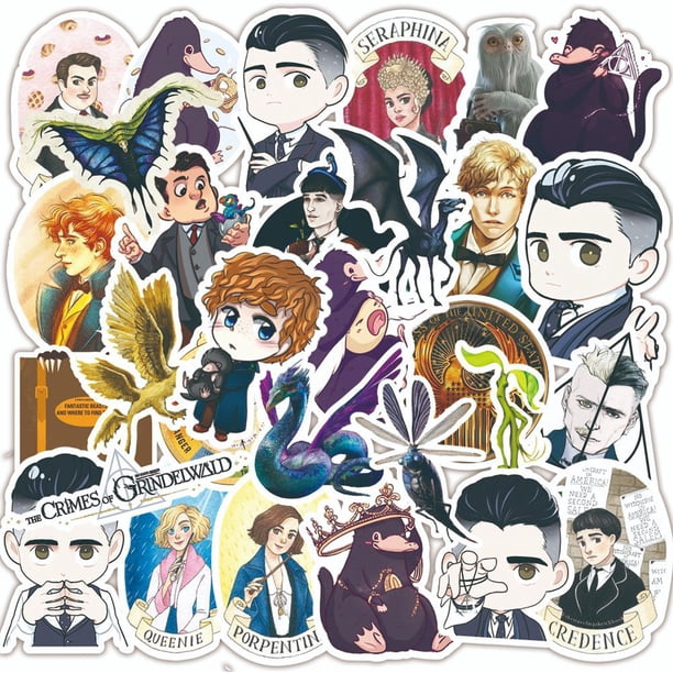 Paquete de pegatinas Animalis Fantasticis E Doves Trovarlis Anime