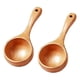 thumbnail image 1 of Bath Salt Scoop Wooden Ladle Spoon for Canisters Flour Scoop Ladles for Cooking 2PCS, 1 of 5
