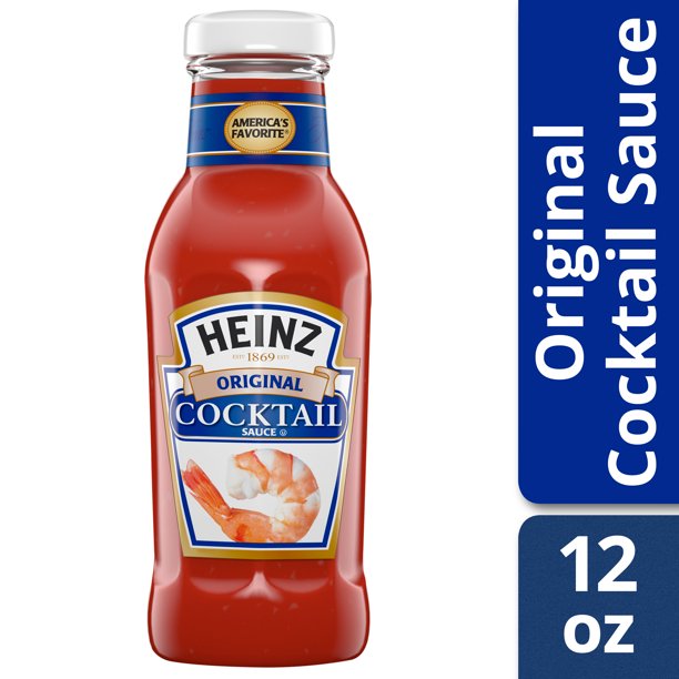 (3 Pack) Heinz Original Cocktail Sauce, 12 oz Bottle