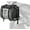 GRAY, variant on ROCKBROS Motorcycle Pannier Side Bags Waterproof 62L Luggage Stroage Saddle Bags