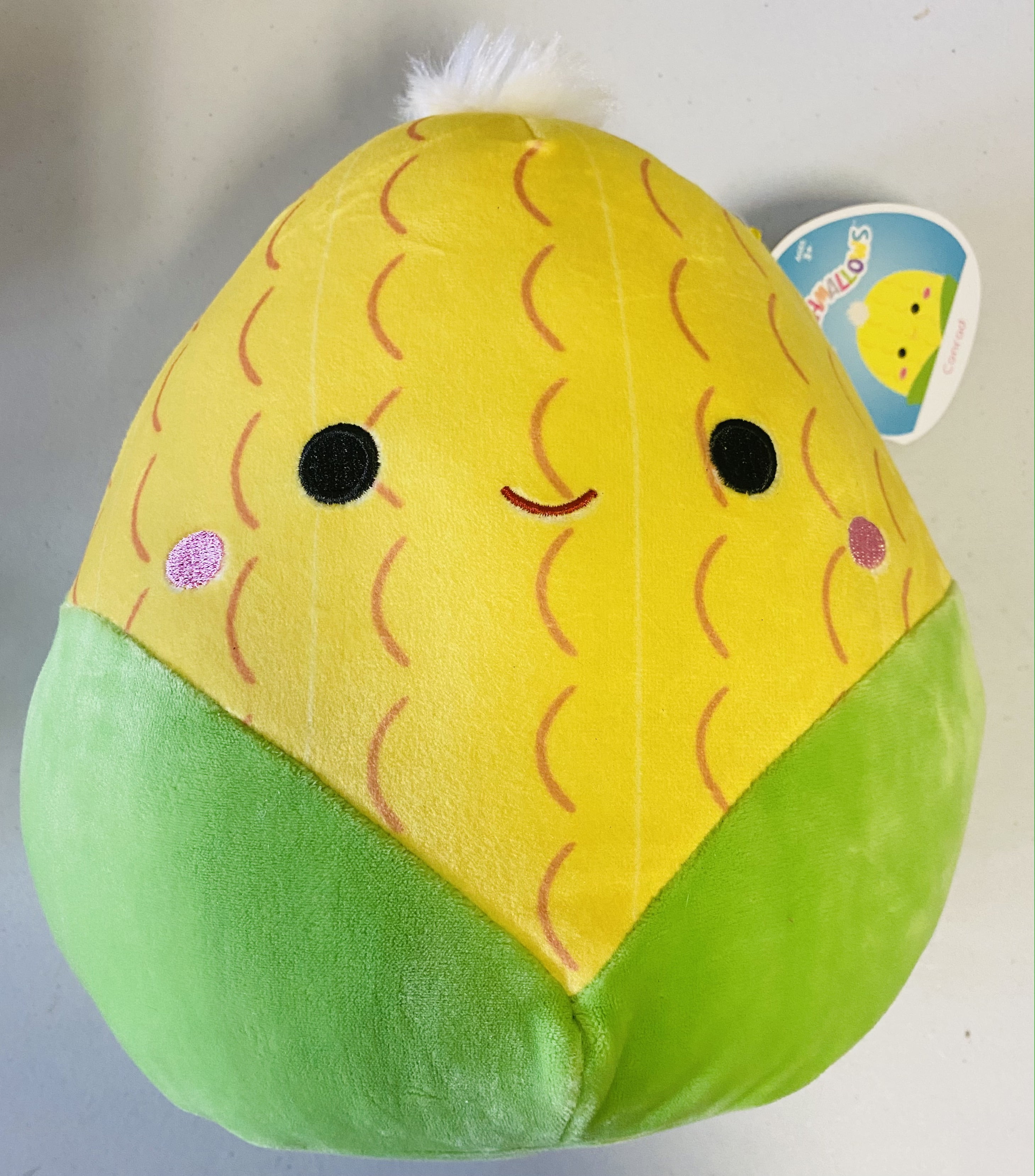 Squishmallows Official Kellytoy Plush Toy 8" Conrad the Corn Husk