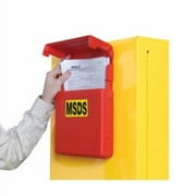 JUSTRITE 23303 Document Box,10-1/4 In. W,2-1/4 In. D