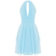 thumbnail image 3 of TiaoBug Girls Shiny Rhinestone Bridesmaid Dress Princess Pageant Ball Gown 6-16, 3 of 5