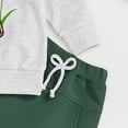 thumbnail image 5 of UYYX 18 Months Boy Clothes Boy Clothes Toddler Boy Sweatshirt Outfit Long Sleeve Shirt Jogger Pants Fall Outfits Winter Clothes Set 12-18 Months, 5 of 5