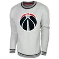 thumbnail image 2 of Men's Stadium Essentials Heather Gray Washington Wizards Club Level Pullover Sweatshirt, 2 of 3