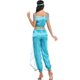 thumbnail image 3 of Disfraces de Halloween 2024 M-XL Disfraz de princesa Jasmine de Aladino para Halloween Disfraz de baile con lámpara mágica india para mujer adulta, 3 of 4