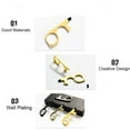 thumbnail image 4 of tooloflife EDC Door Opener with Key Ring Contactless Door Opener Bottle Opener Keychain Tool, 4 of 7