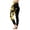 540_Yellow, variant on Wiueurtly Leggings for Women Fashion Butterfly Print Yoga Pants Plus Size Casual High Waist Sport Yoga Pants Black