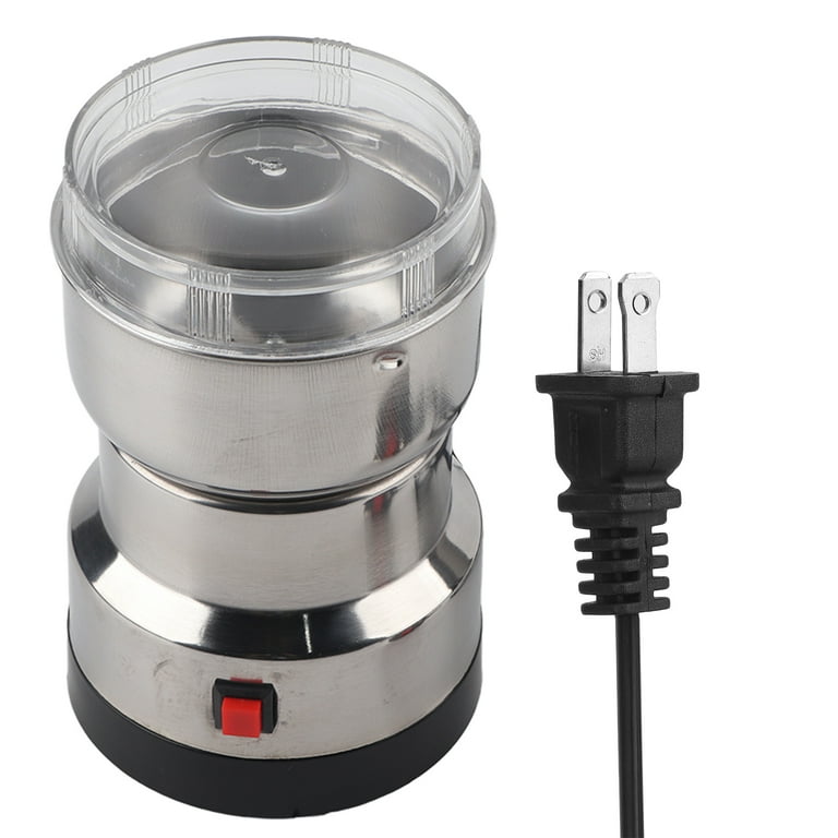 Electric Coffee Grinder Nut Seed Herb Grind Spice Crusher Mill Blender  Stainless