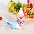 thumbnail image 1 of Caja Linda de 50 Botellas de chocolate y Dulces, Diseño de Biberón Con Hermoso Lazo y Osito de Cristal, Perfecta para Regalos y Decoraciones de Fiestas de baby shower, 1 of 7