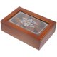thumbnail image 2 of Women's Jewelry Box Wooden Decorative Trinket Box Vintage Small Items 9.4×6.3×2.8in Storage 1Pack, 2 of 5